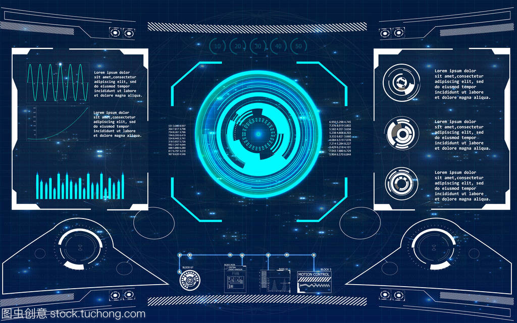 雷达屏幕与矢量图 从技术背景到未来用户界面设计