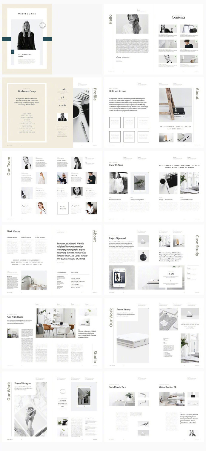 国际范杂志排版设计与网页网站设计的艺术融合