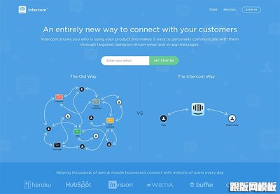 国外14个特别走心的网站引导页设计